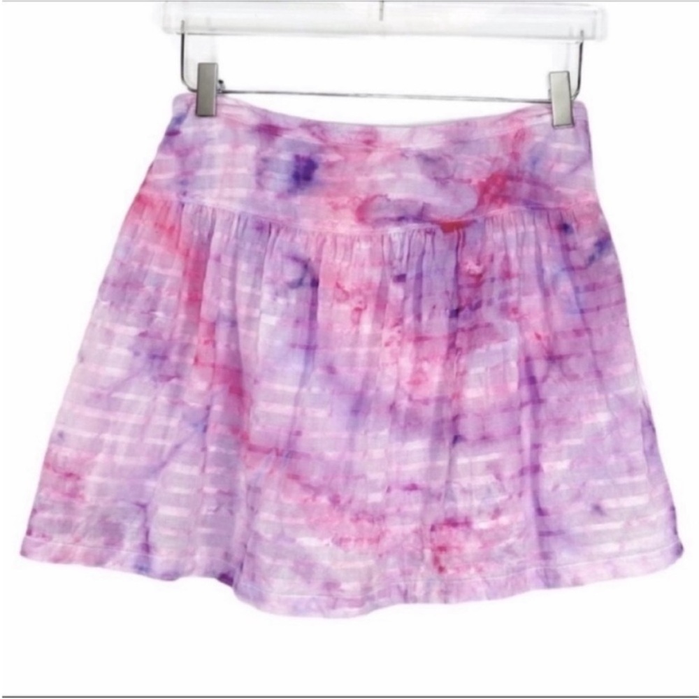 OLD NAVY custom tie dye mini skirt 2